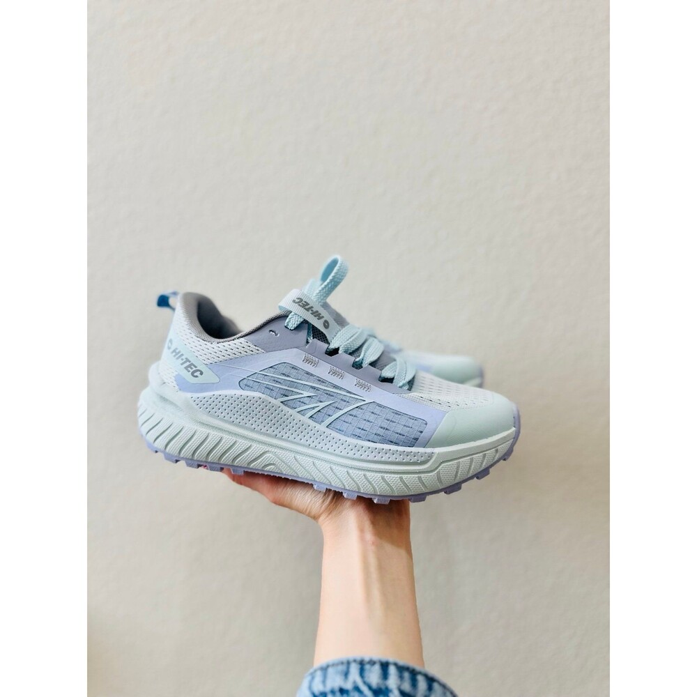 Hi-Tec Catalina II Trail Running Shoe Women's Size 6 Ice Castle Blue Grey NWT